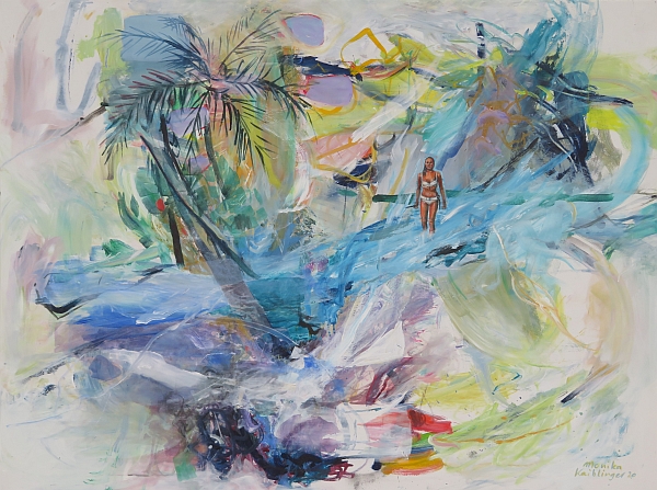 2021, Malen auf der Fraueninsel