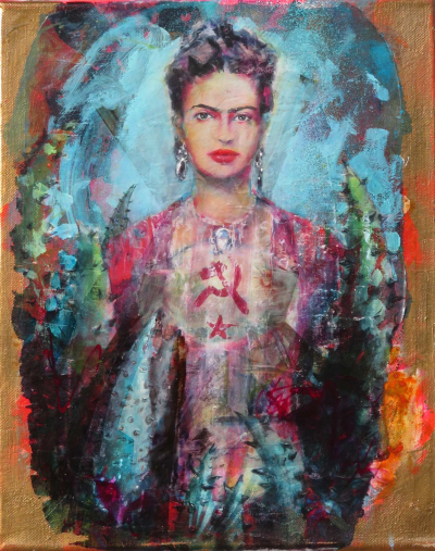 627 Frida Gold 30x24 2025